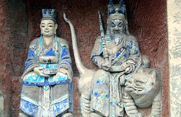 Relief of Zhang Daoling and his wife