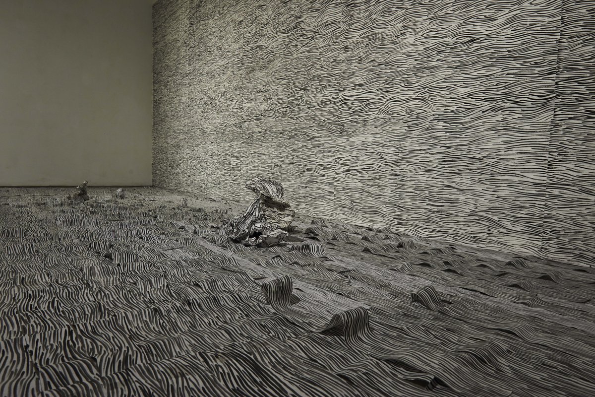 Shi Bing’s 2013 installation entitled “魁”