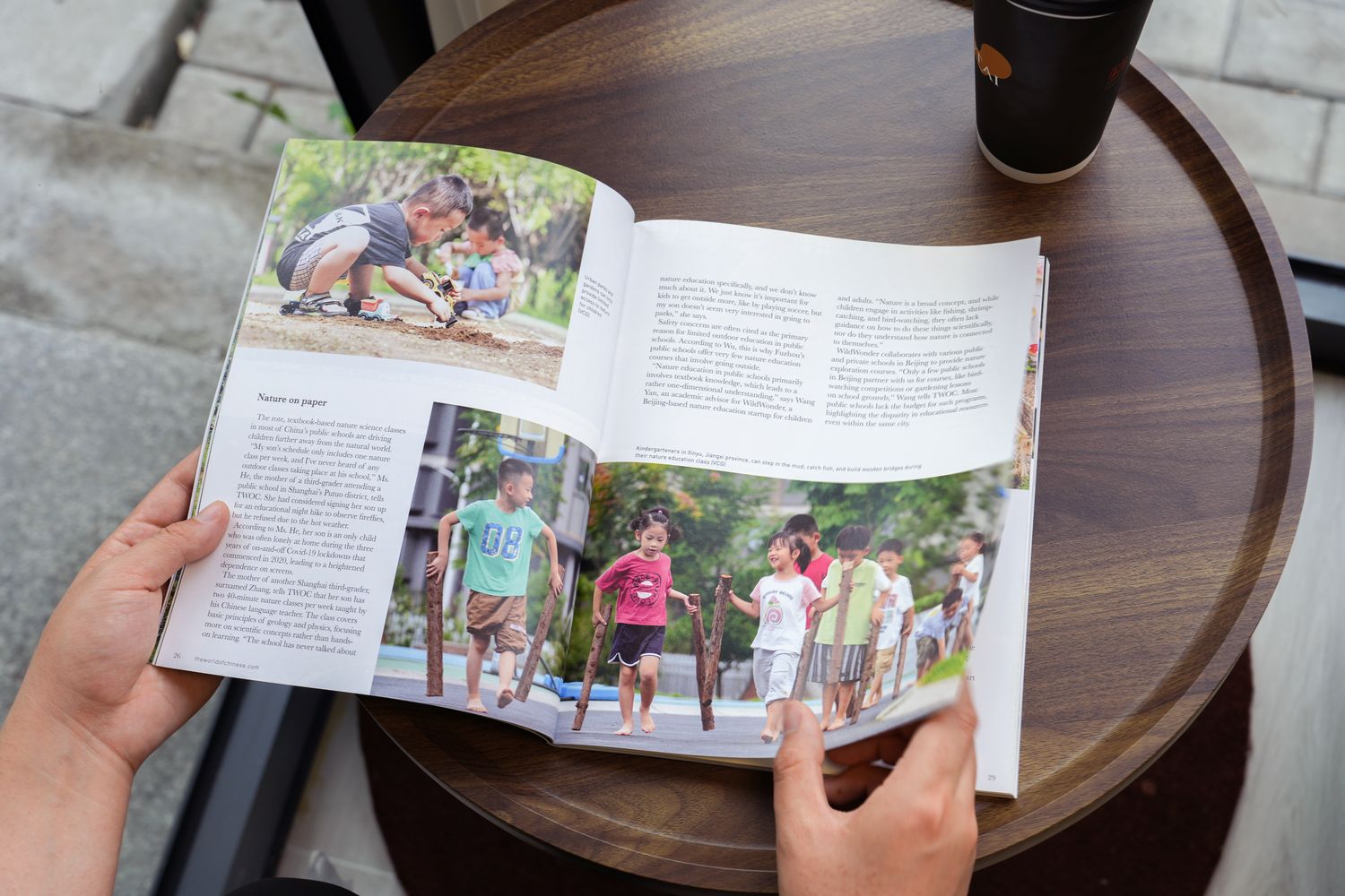 children in Chinese cities, nature-deficit disorder