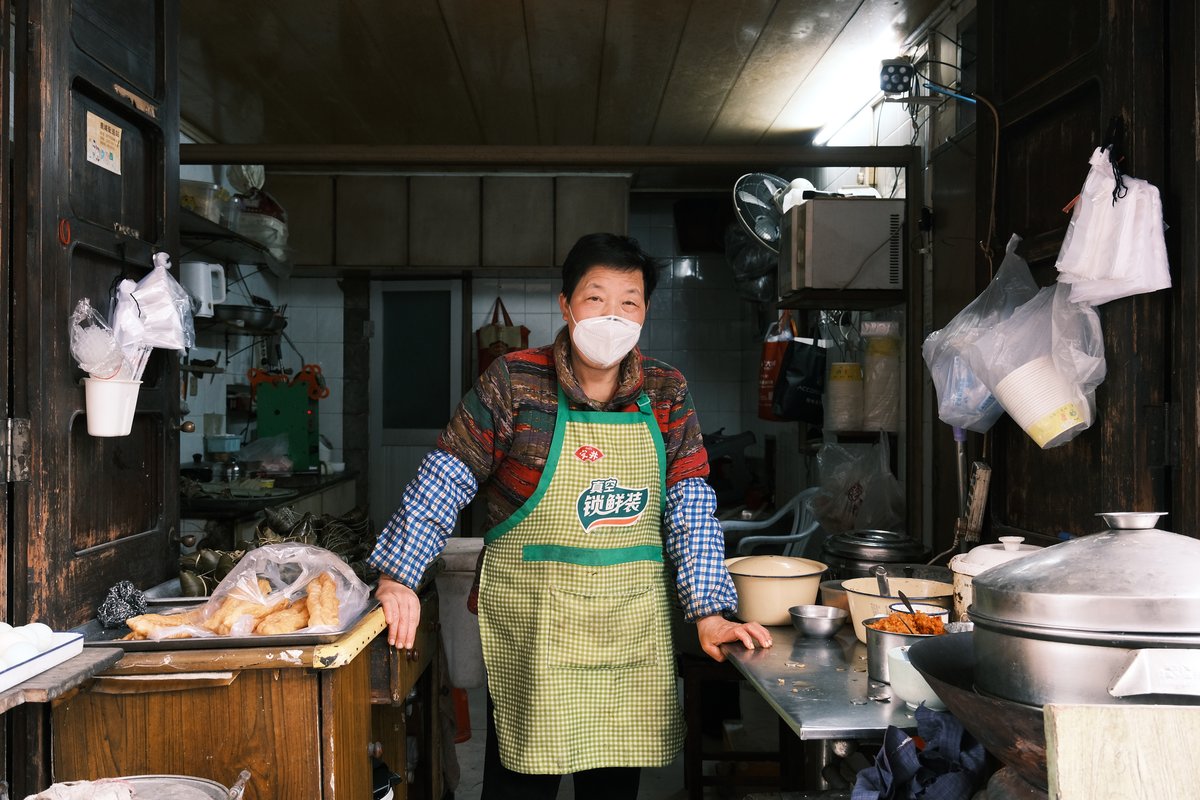 Breakfast joint in Wenzhou, China