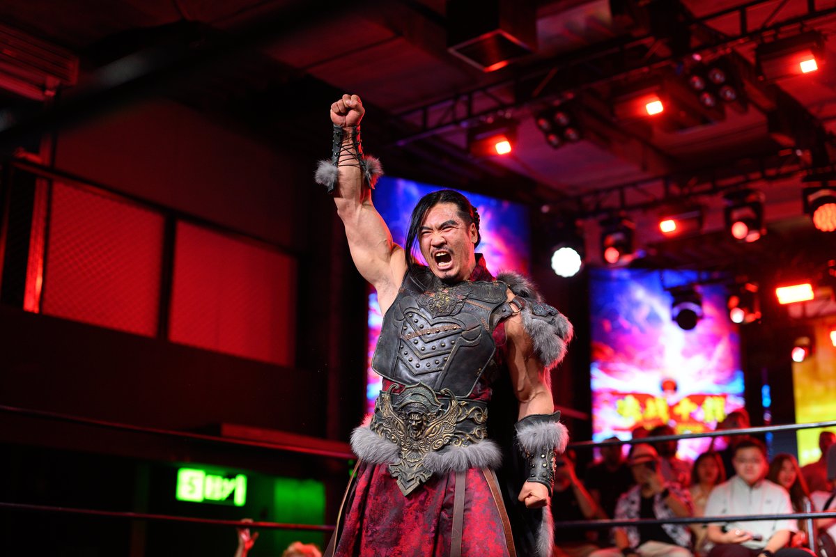 Pro wrestling match in Beijing