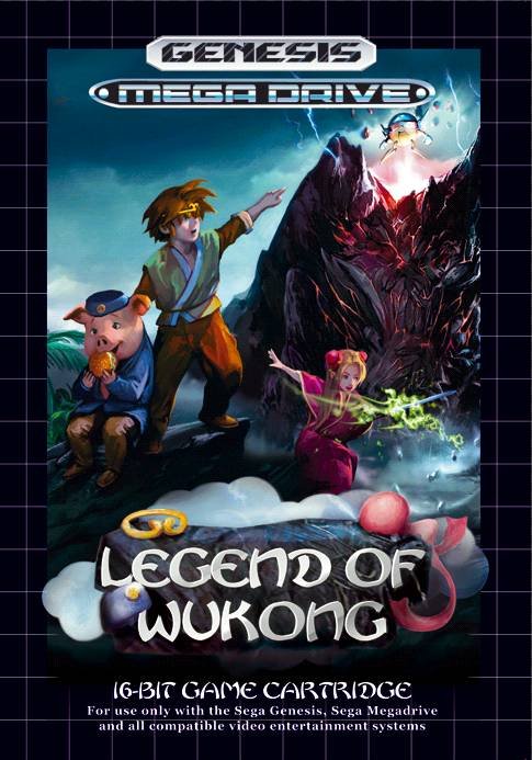 Cover of Gametec's Legend of Wukong, Chinese noval video games