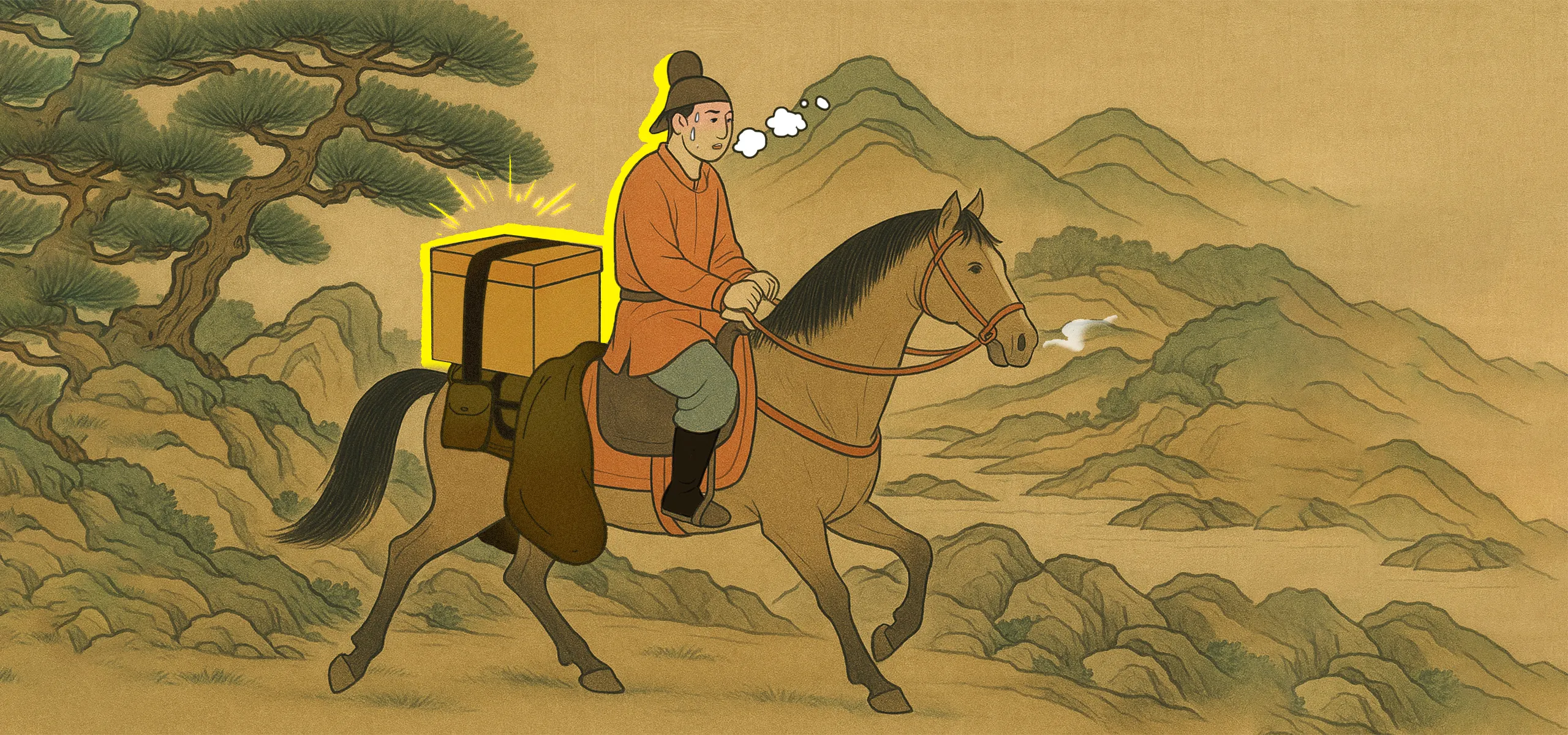 ancient Chinese couriers