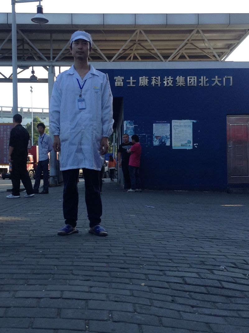 Li Liao at Foxconn in 2012
