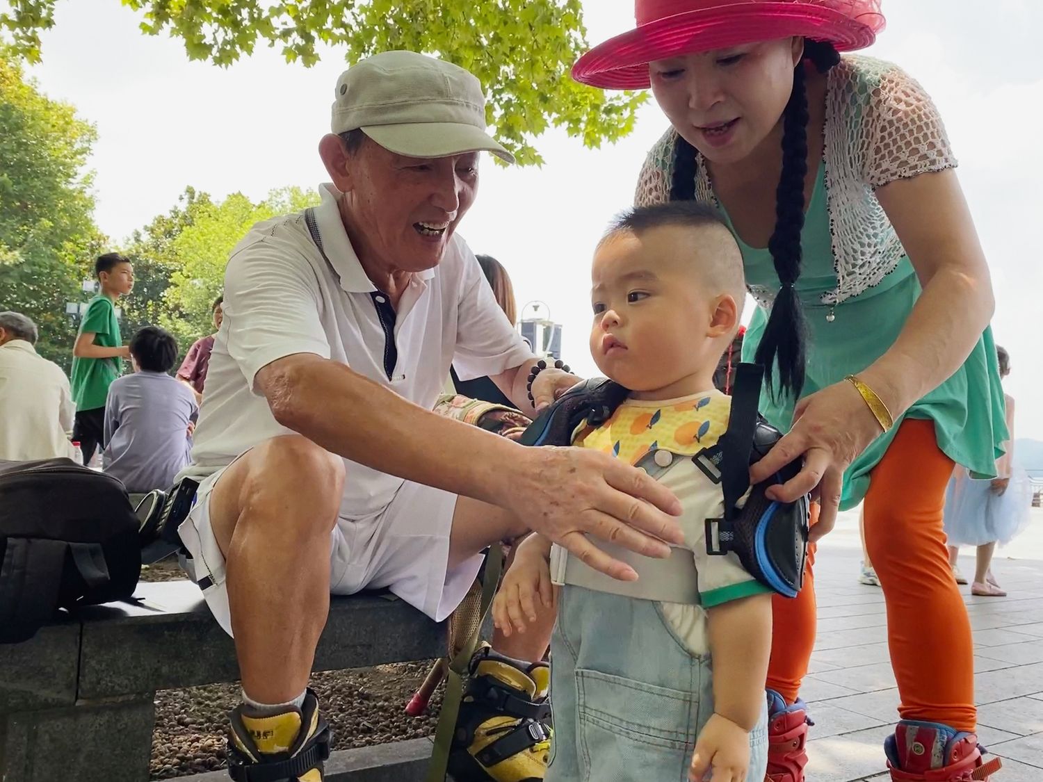 grandma, Chinese elderly, hangzhou