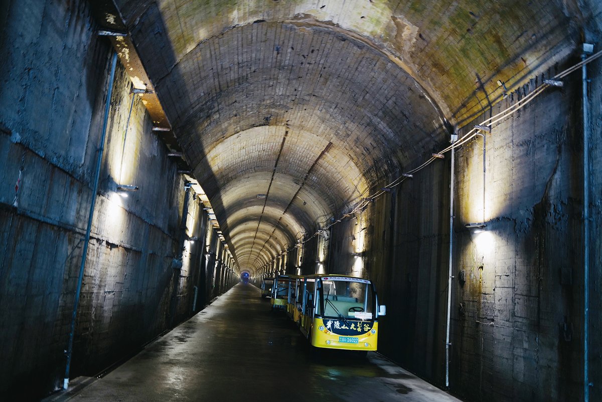 An old Chinese nuclear base open to tourism in Chongqing