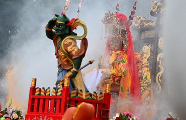 Mazu celebration on Meizhou Island inn Fujian