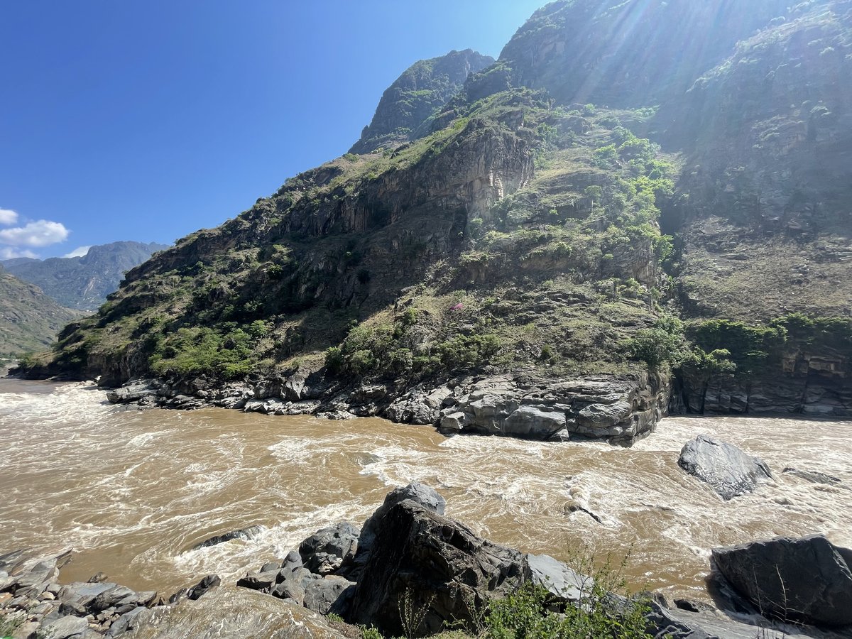 The Salween River (Nujiang) in Yunnan province, China