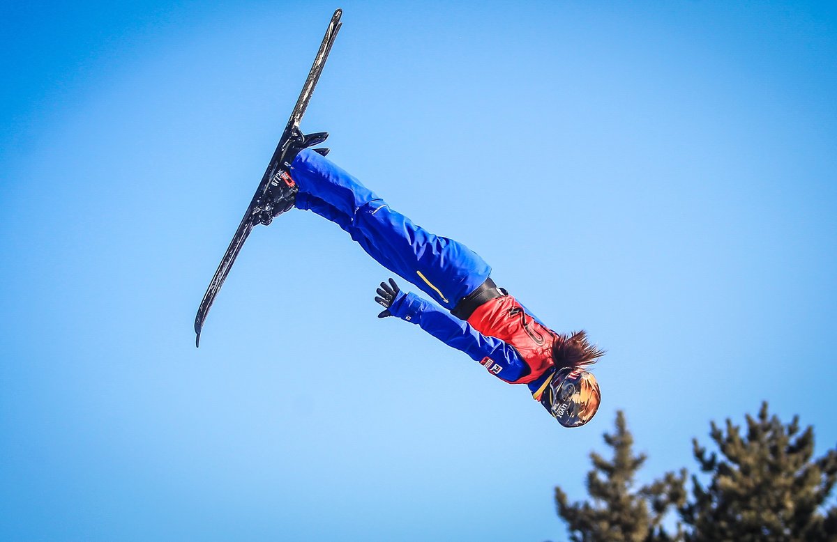 Xu Mengtao competing in Shenyang, Liaoning (VCG)