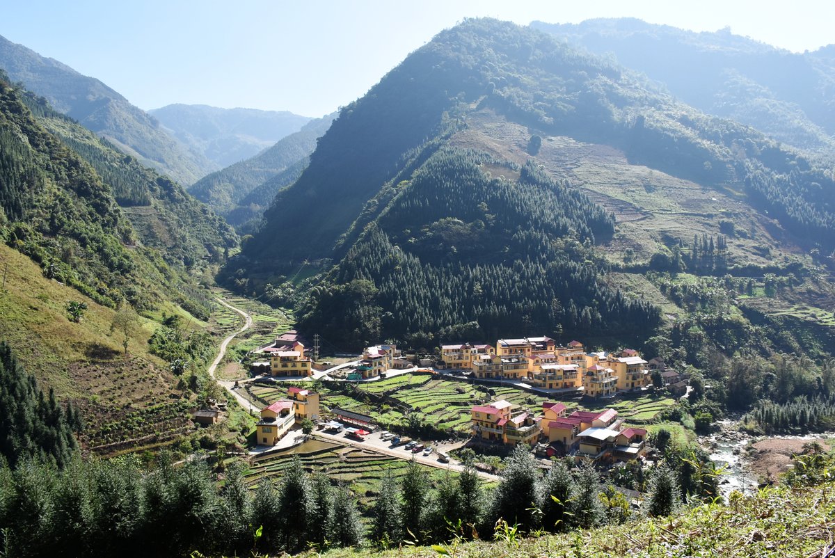 Renziqiao village in Honghe County, Yunnan