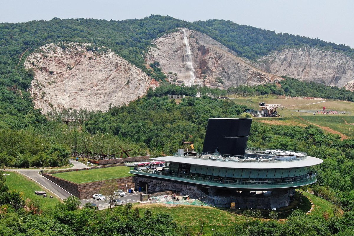 An abandoned coal mine in Nanjing repurposed into a hotel