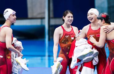 Chinese Olympic Swimmers