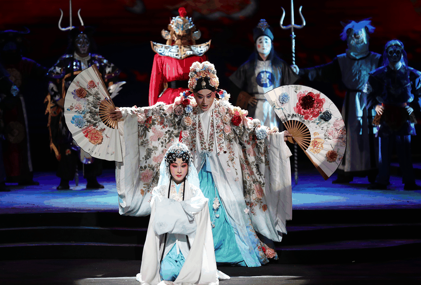 “The Peony Pavilion” Kunqu opera performed in 2023