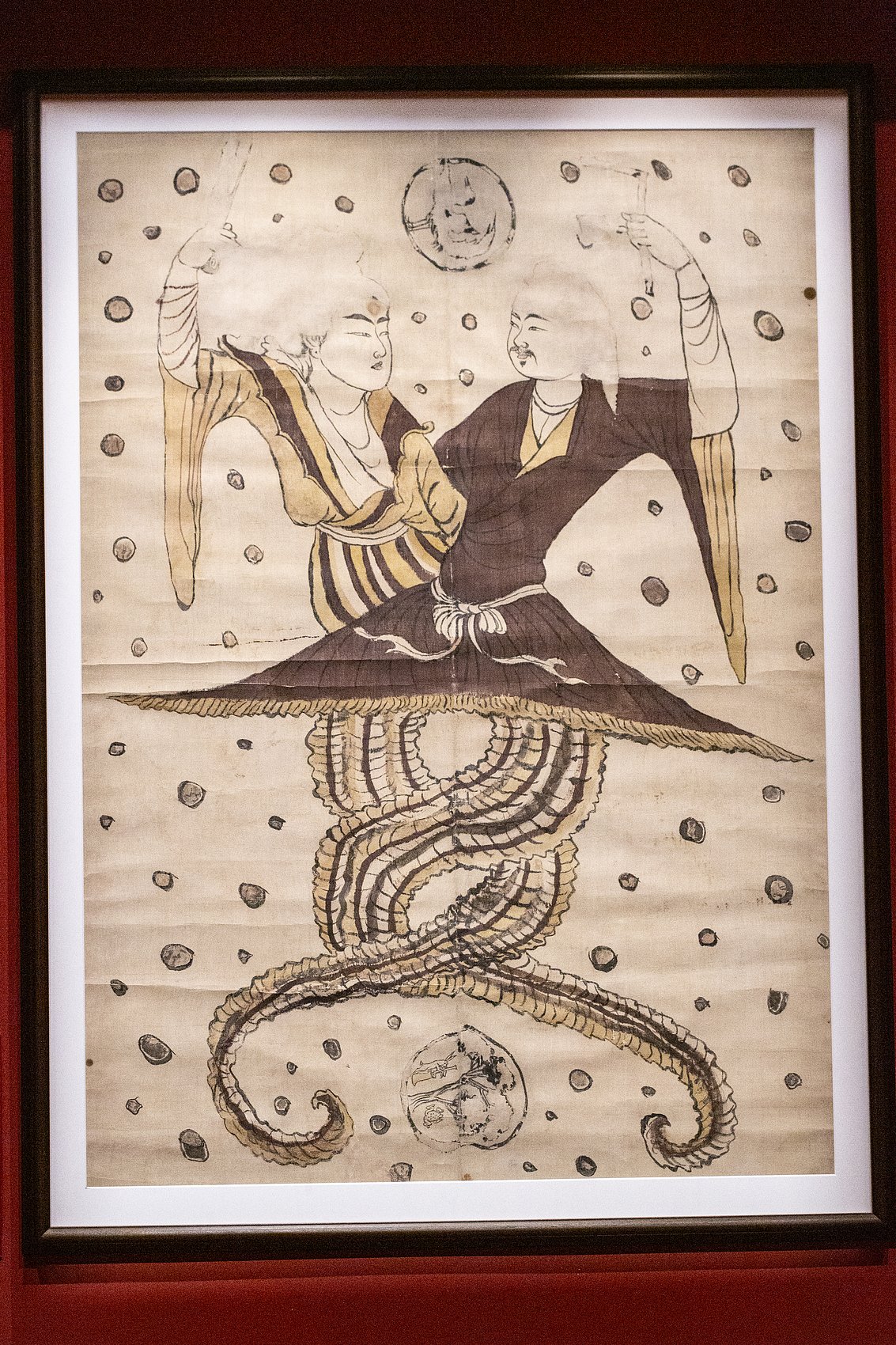 depiction of Fuxi and Nüwa, history Chinese snake zodiac