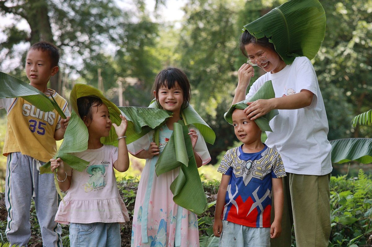 nature education in China, nature lessons in China, environmental protection, conservation