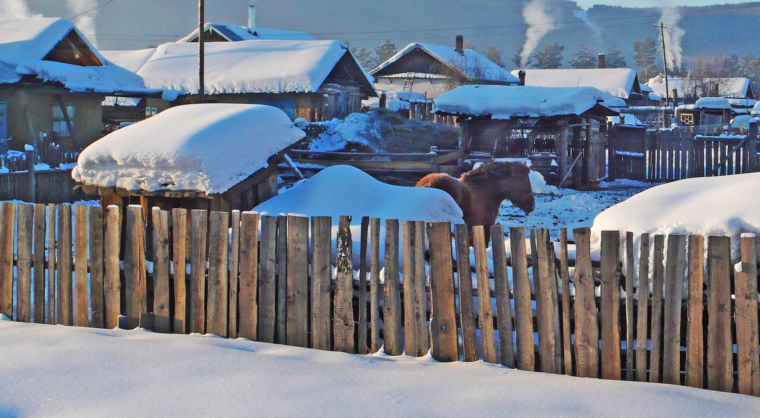 A northeast china village and China’s Christmas Village