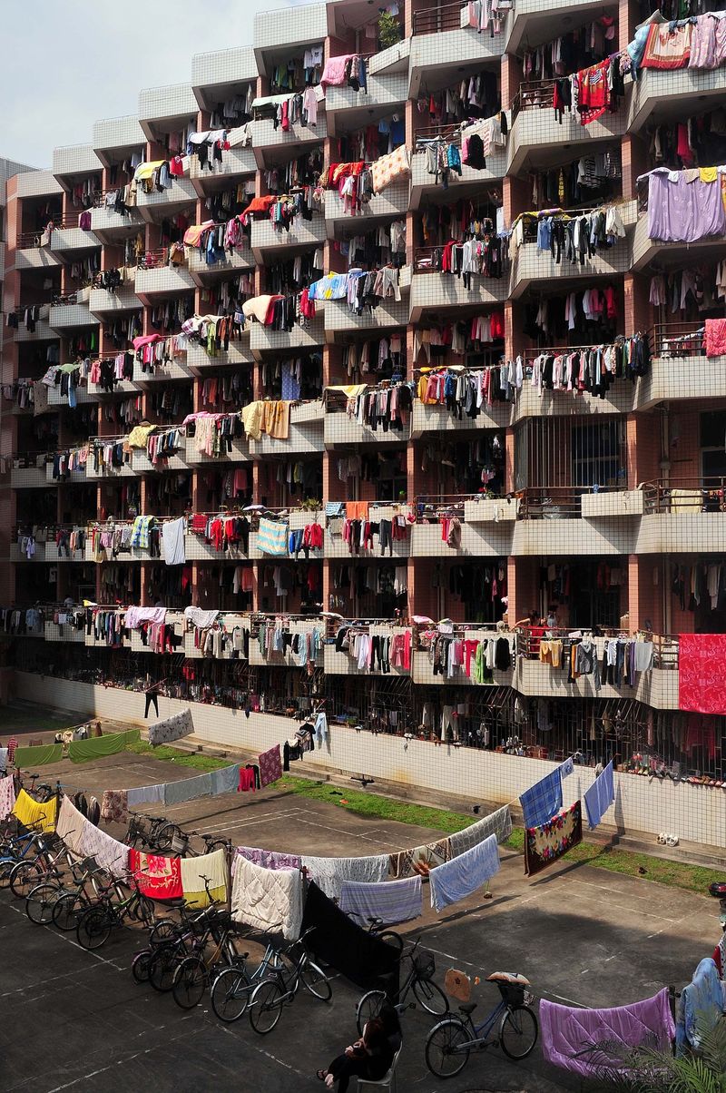 Tube buildings in China’s universities