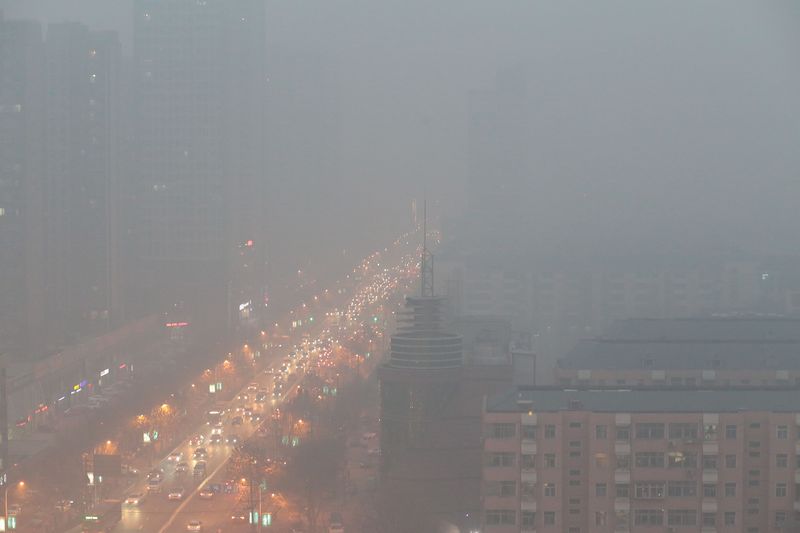 smog in Shijiazhuang, hometown of Omnipotent Youth Society