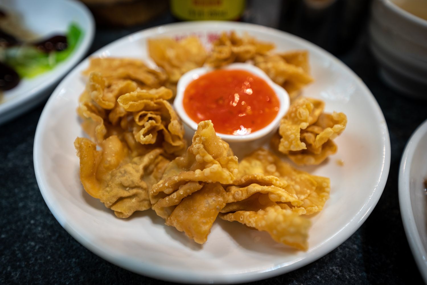 Stir-fried wontons