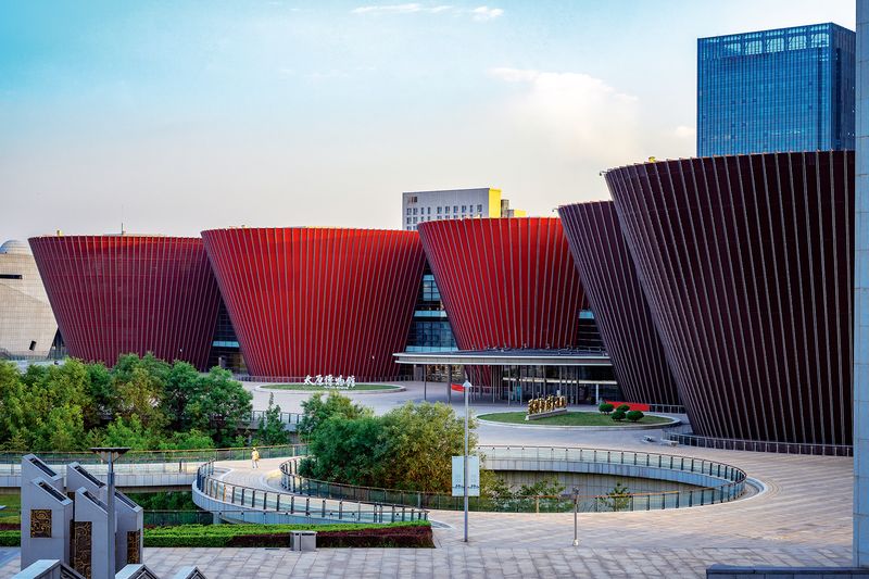The Taiyuan Museum reportedly cost 830 million yuan to construct