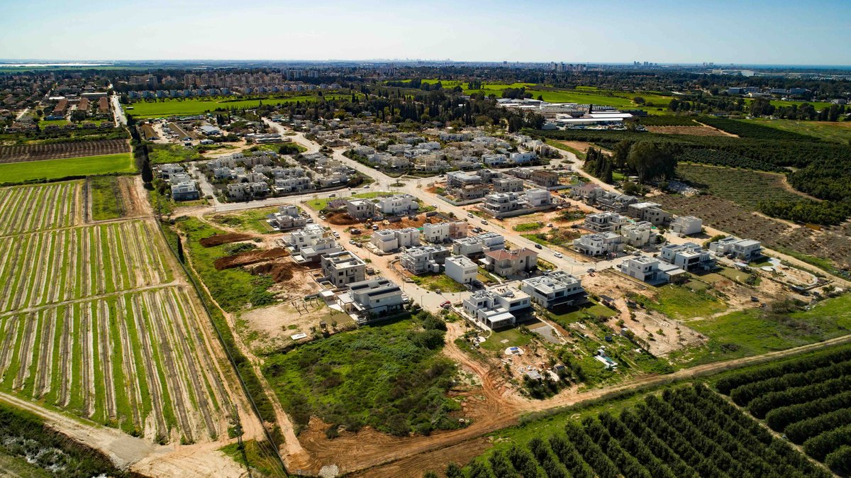 A Jewish kibbutz in Israel