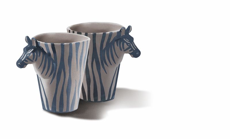 Illustration of Zebra cups