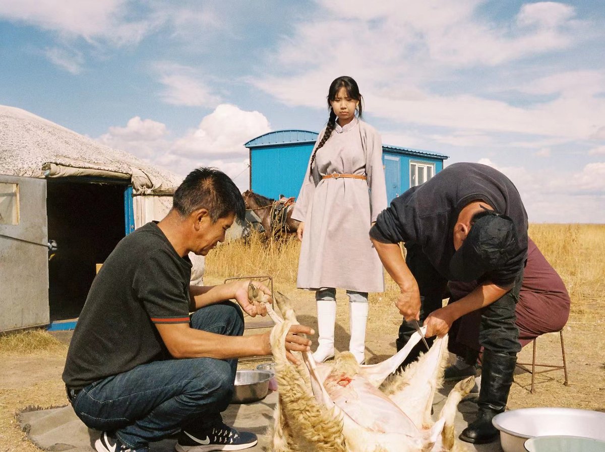 These days, more modern homes running on solar and wind power are a common sight on the Inner Mongolian grasslands