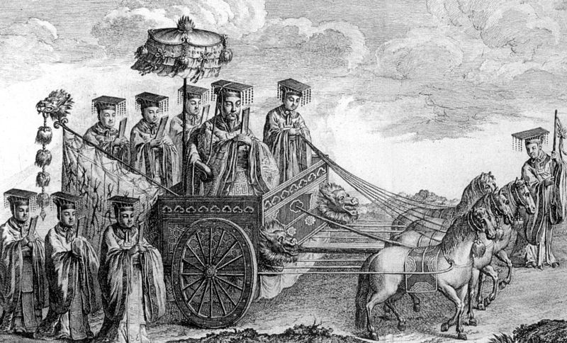 Tianzi chariot - used by Chinese emperors
