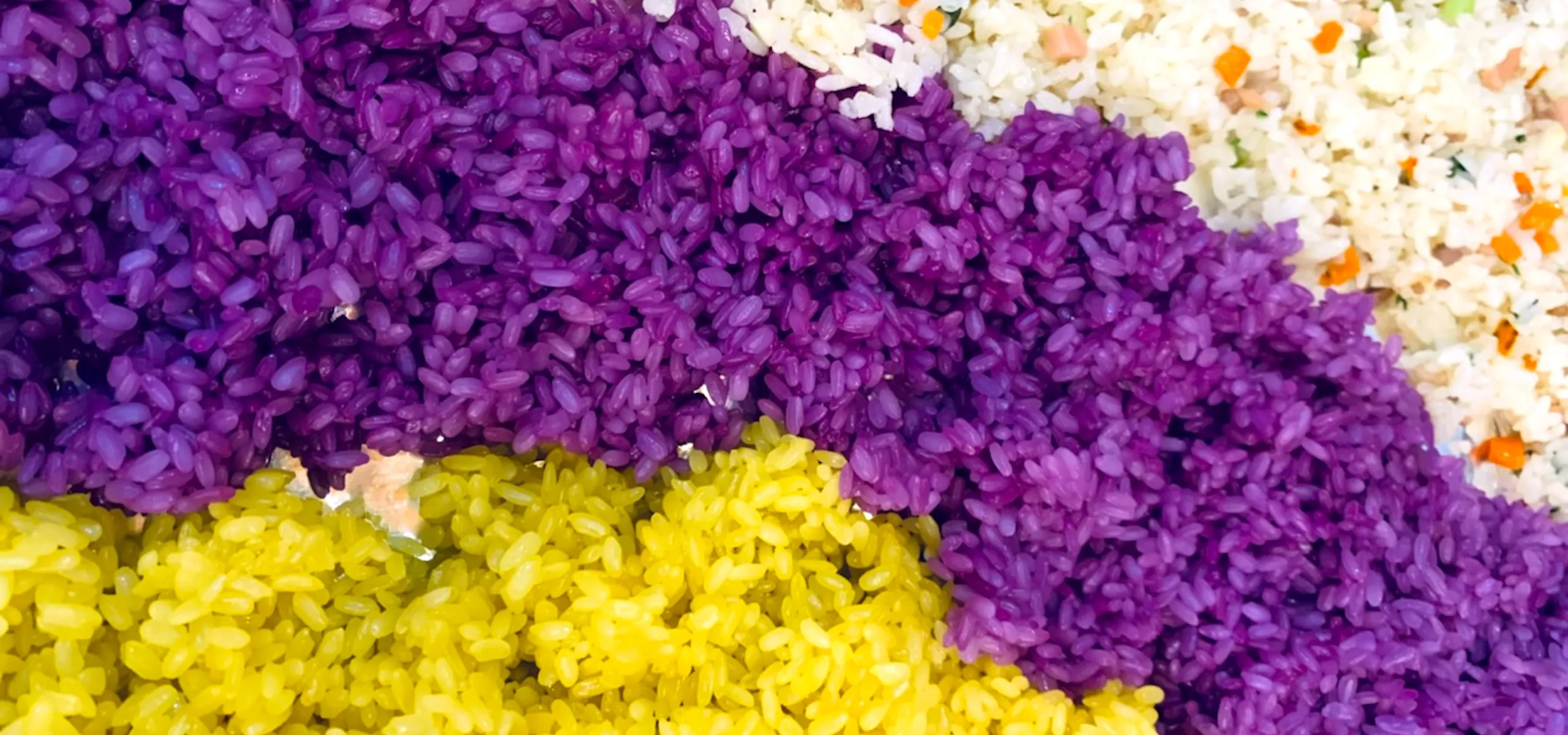 colorful rice